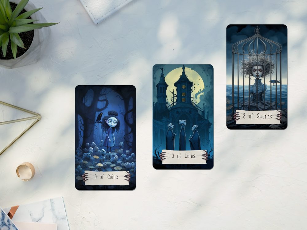 gloomy tarot deck