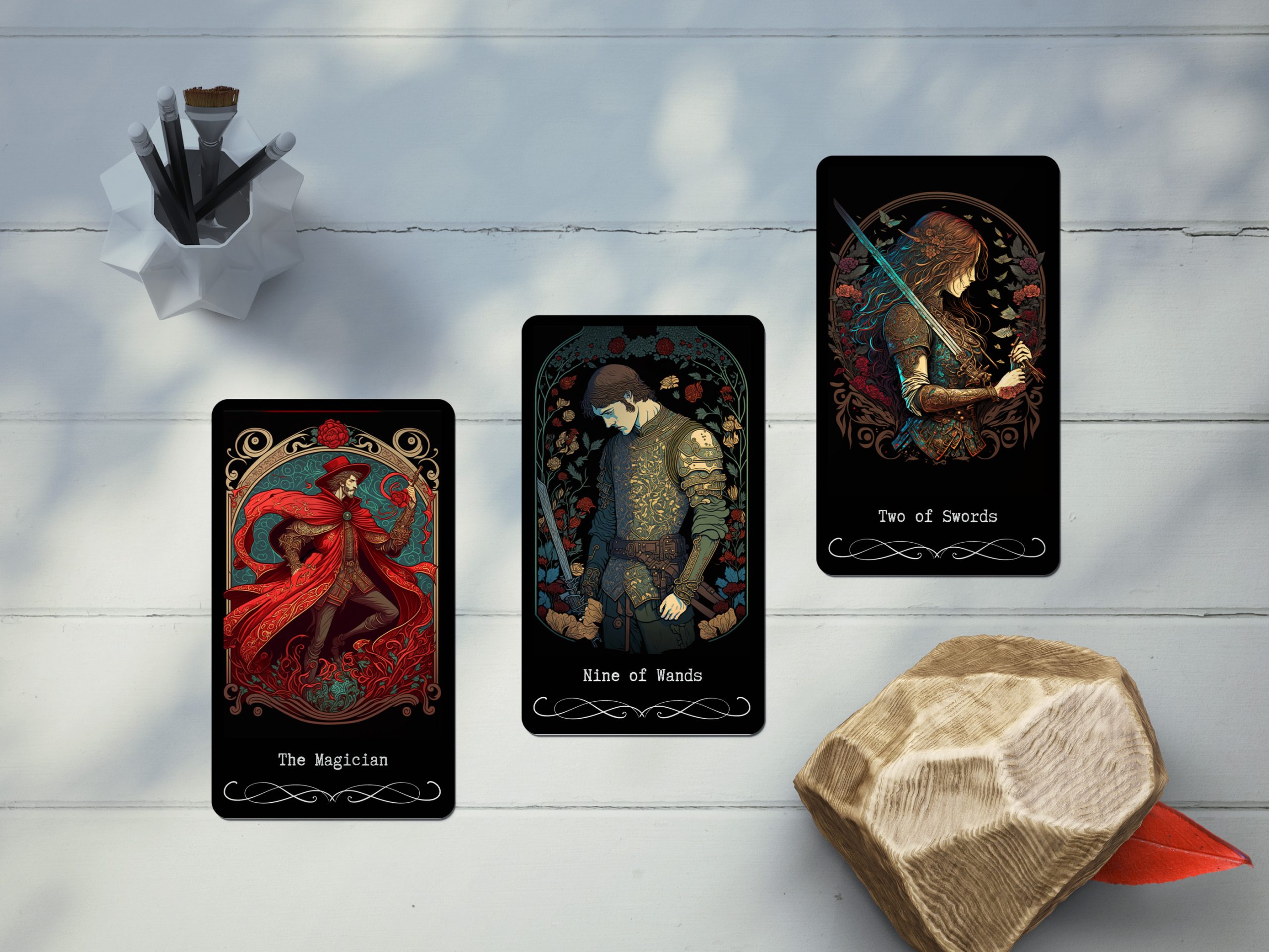 Art Nouveau Tarot Cards - Shimiltei
