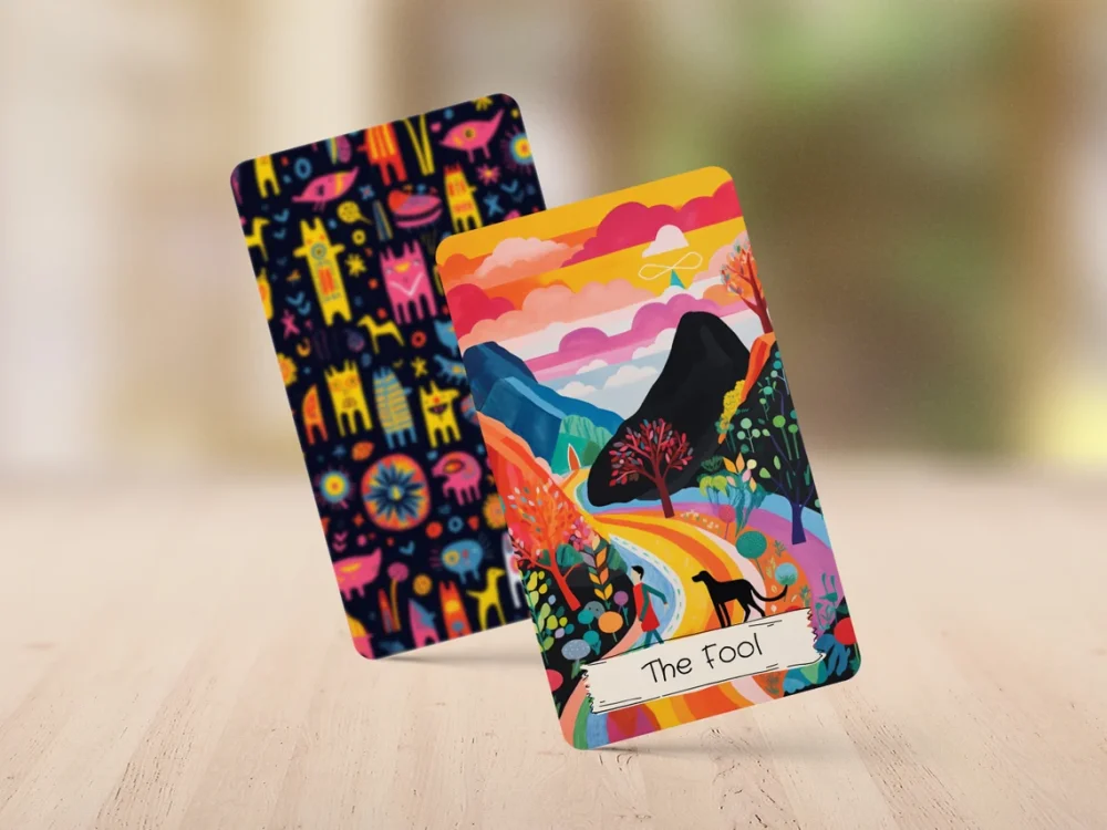 Vintage Tarot Cards - Shimiltei