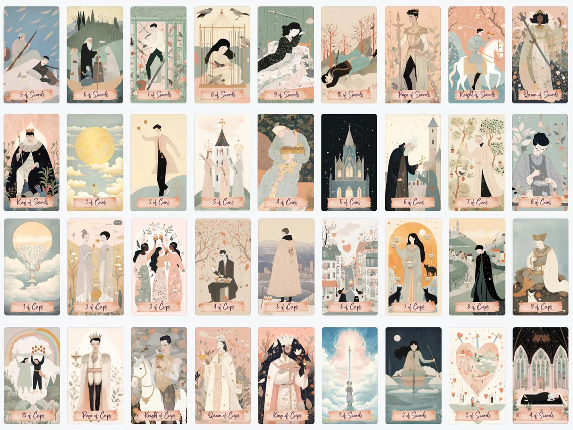 Lullaby Tarot Cards - Shimiltei